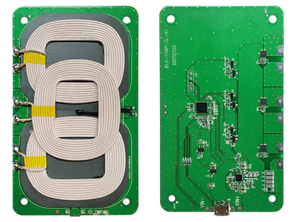 3线圈无线充电路板方案